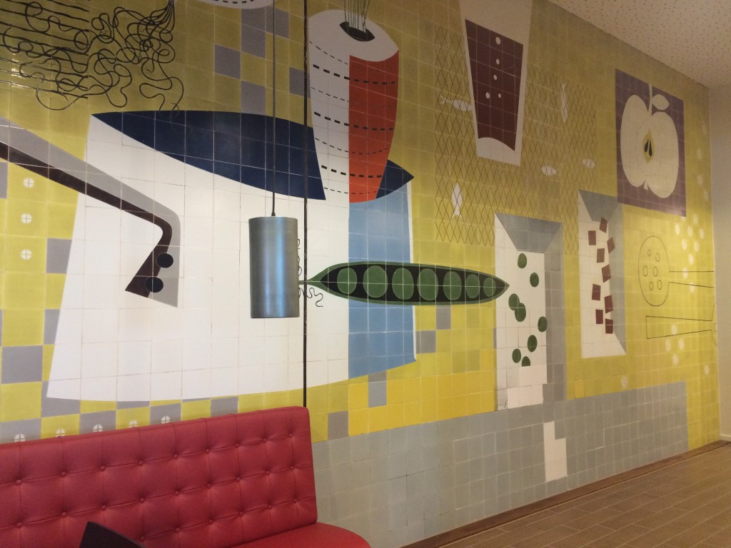 tiled wall adagio aparthotel lewis' liverpool